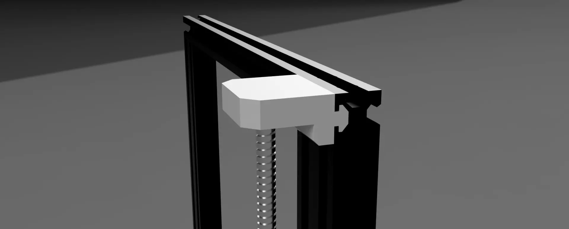 CREALITY ENDER 3 COQUE VIS SANS FIN DE AXE Z 3D print model_0