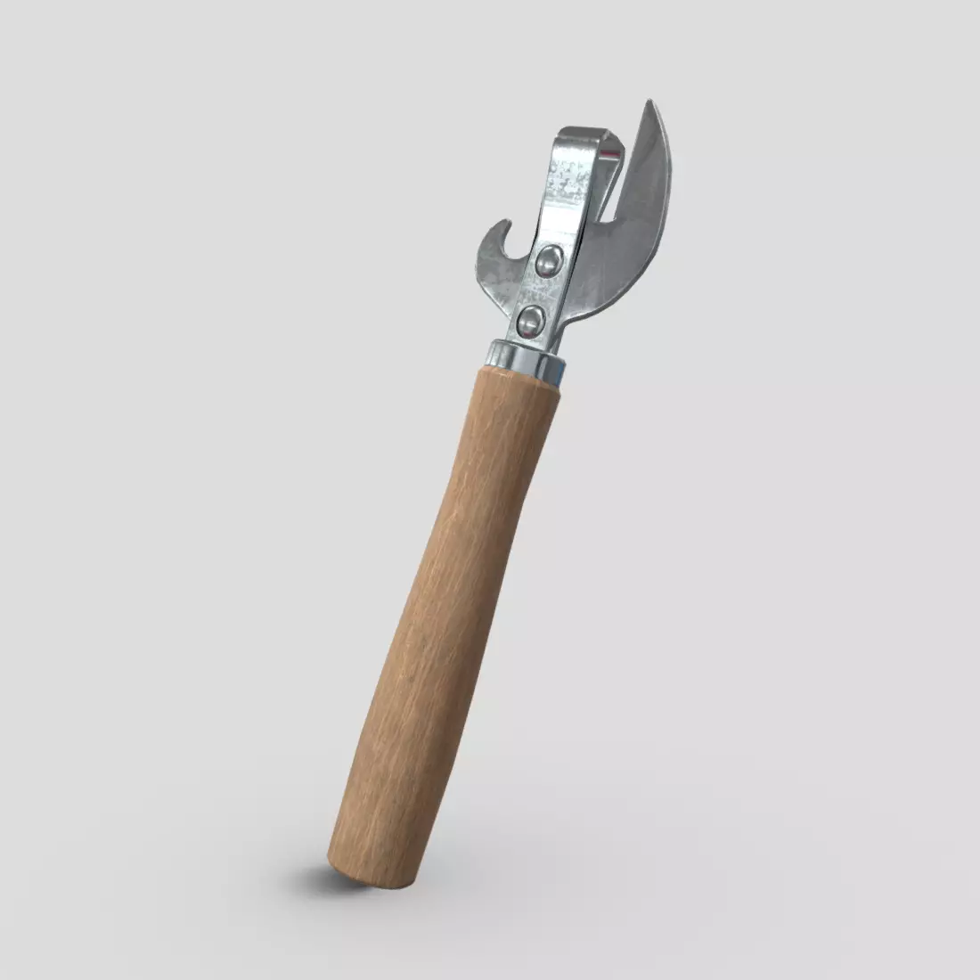 Can Opener Low-poly 3D model_0