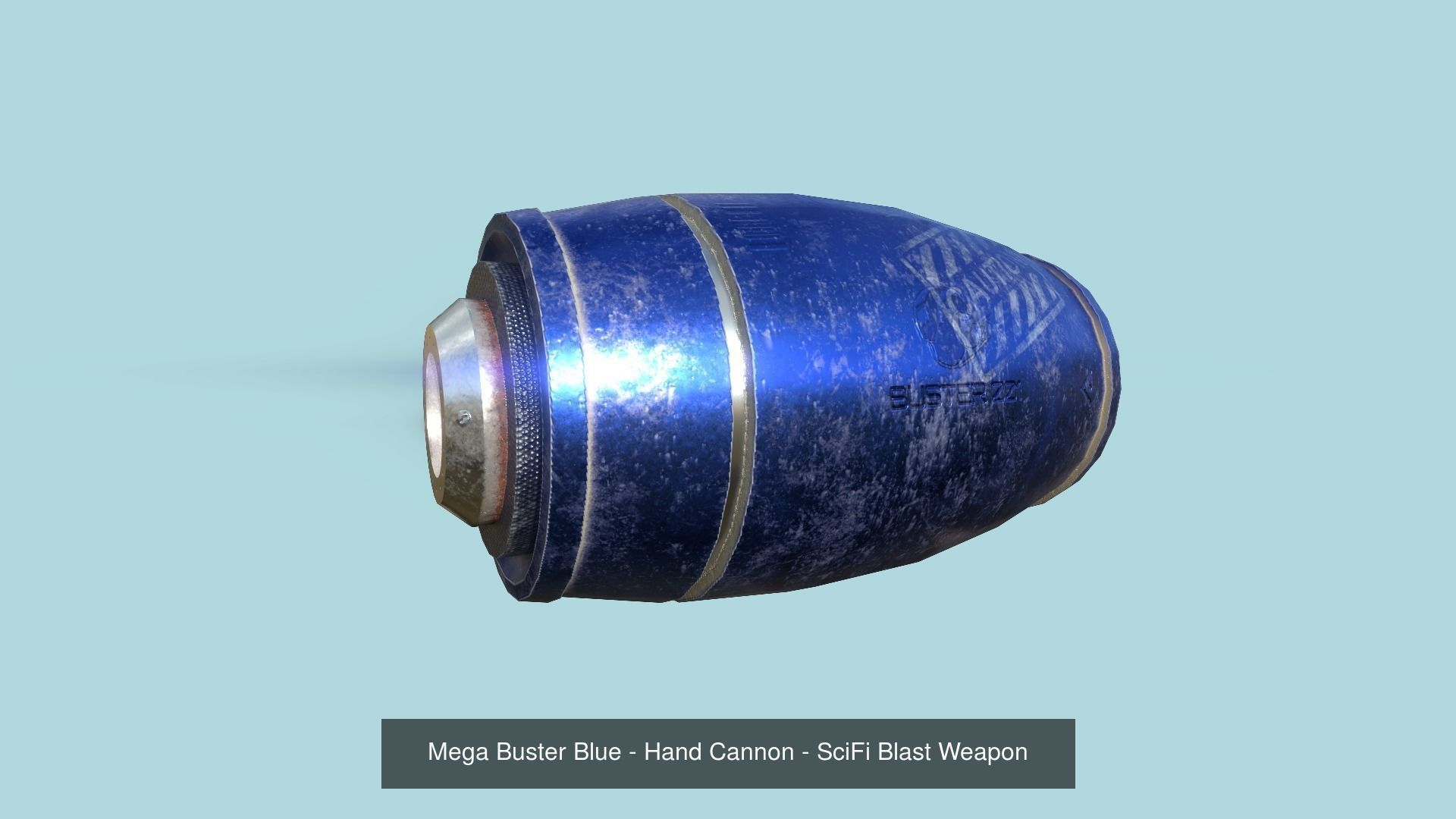 05 Mega Buster Collection - SciFi Blast Weapon like Megaman _4