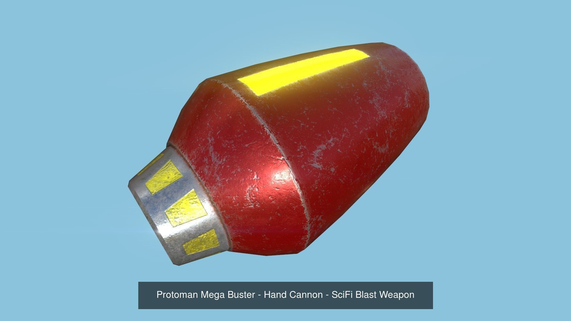 05 Mega Buster Collection - SciFi Blast Weapon like Megaman _6