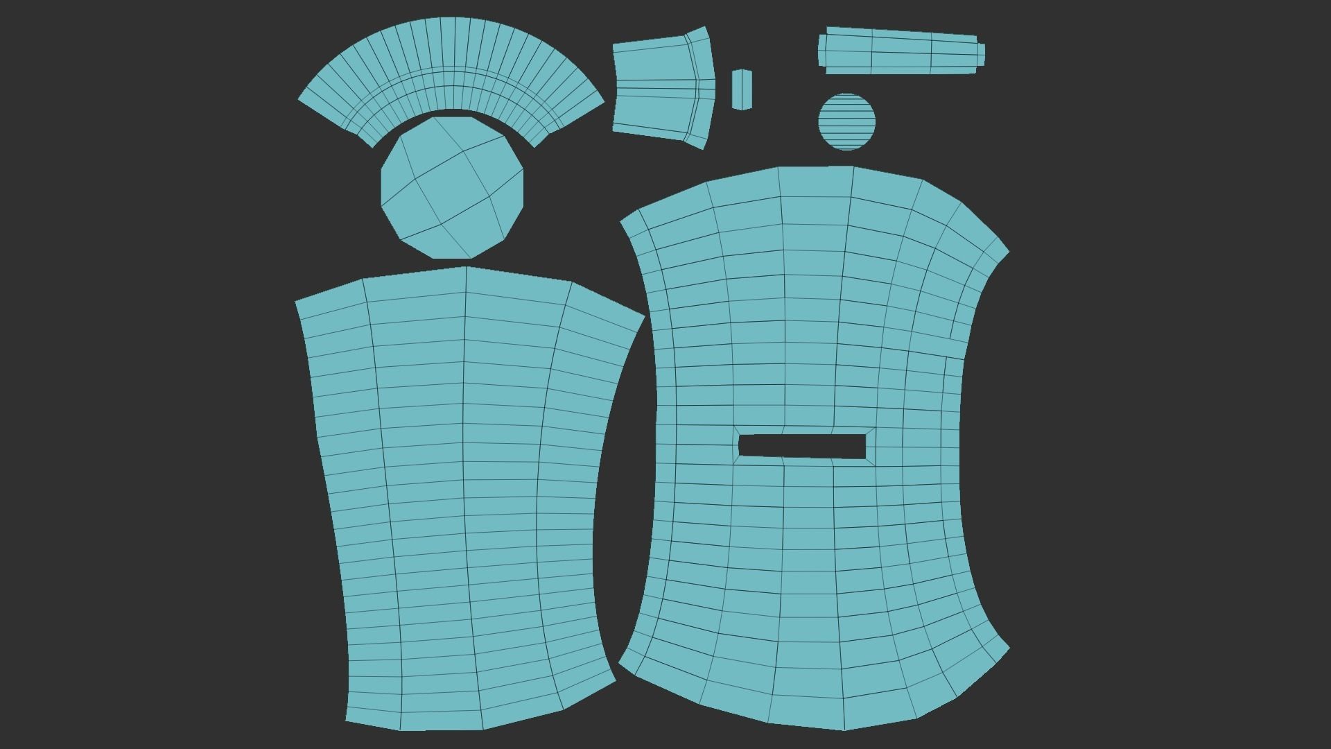 05 Mega Buster Collection - SciFi Blast Weapon like Megaman _32