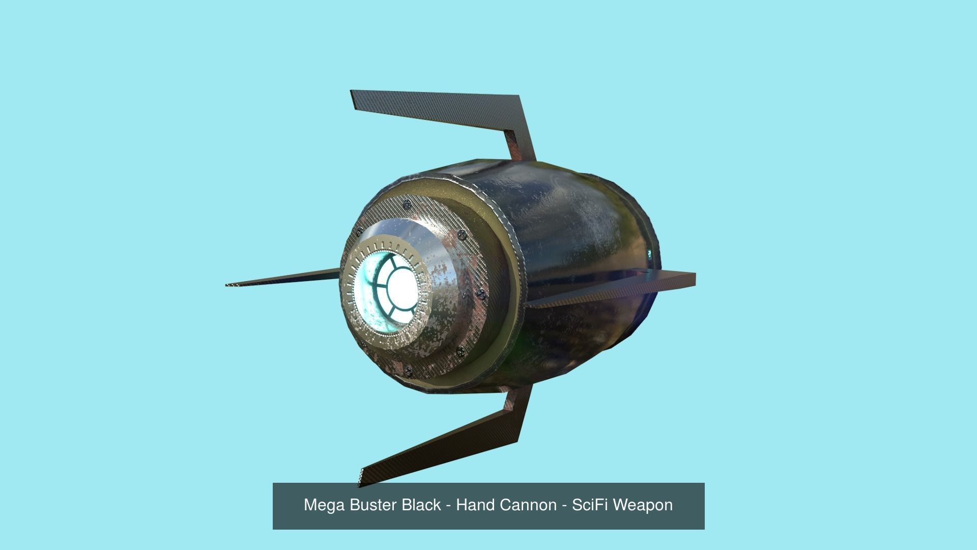 05 Mega Buster Collection - SciFi Blast Weapon like Megaman _3