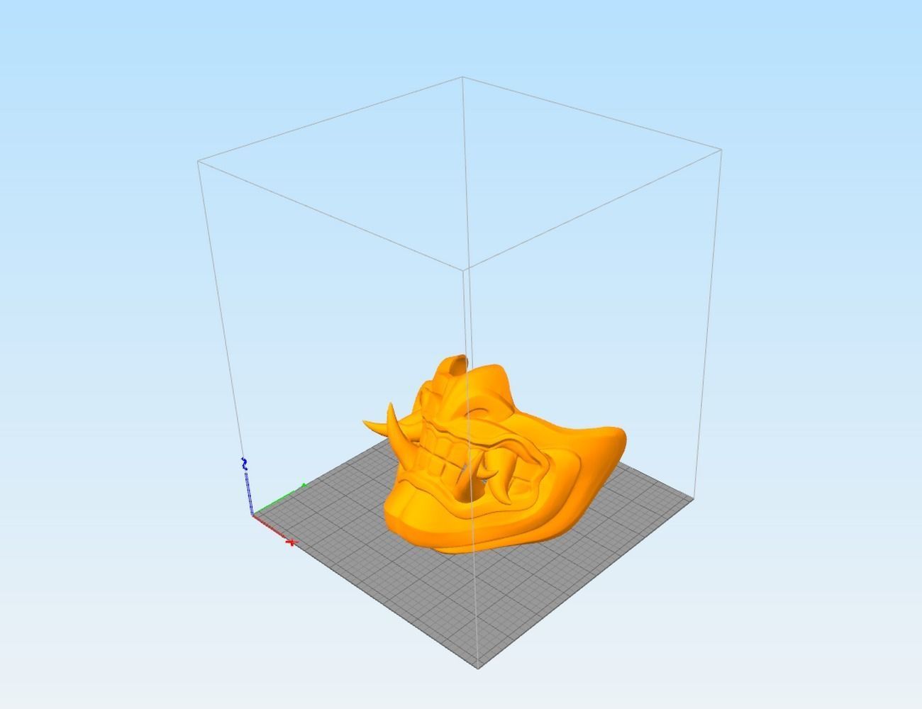 Sub Zero Grandmasters Icy Mask Mortal kombat 3D print model_23