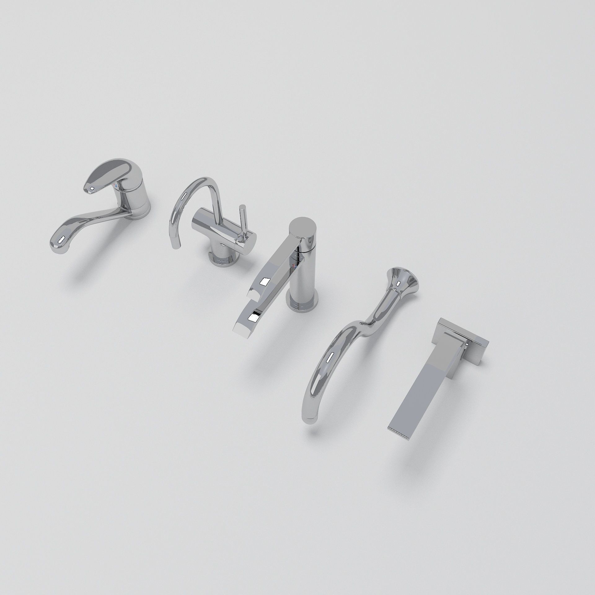 water tap 3D model_4