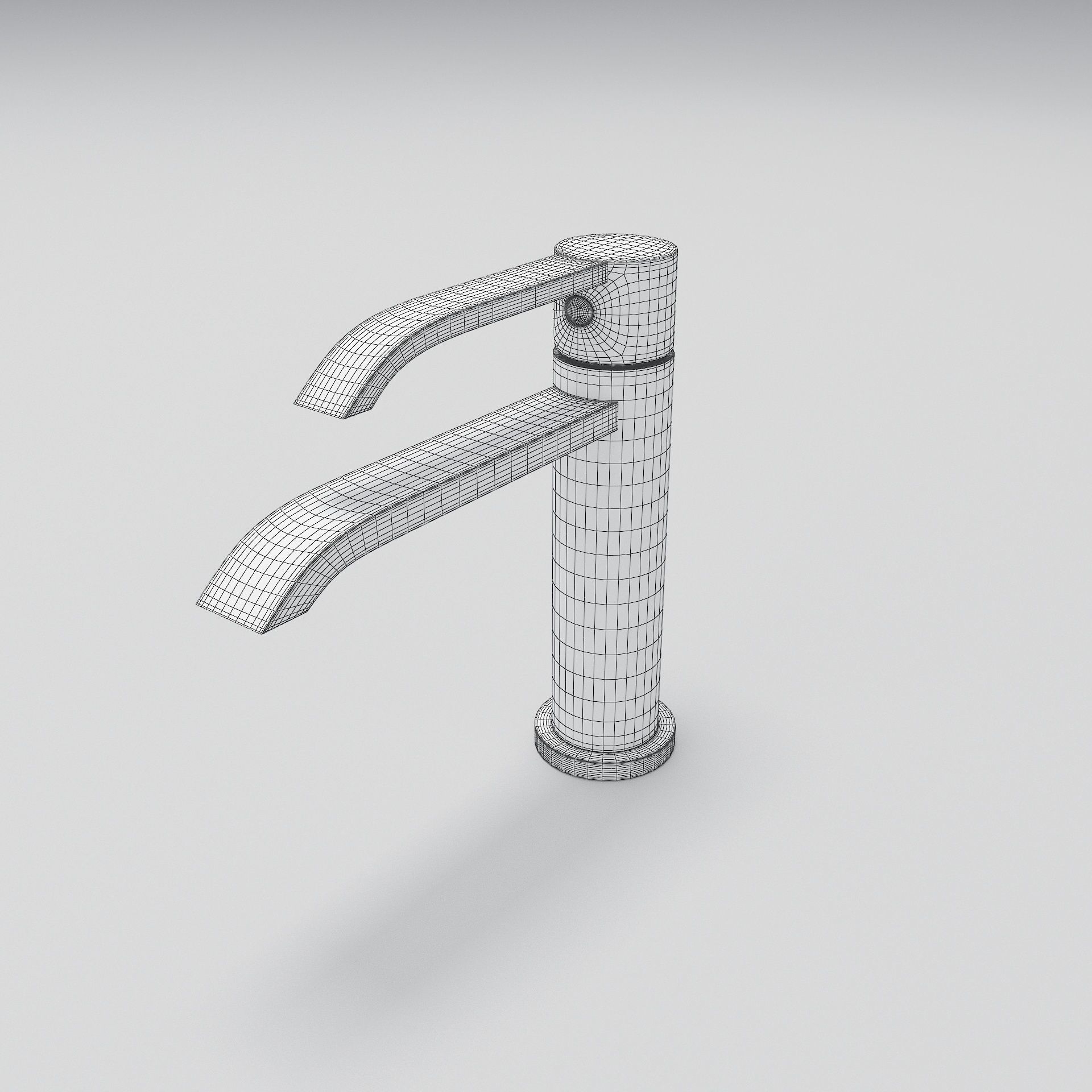 water tap 3D model_7
