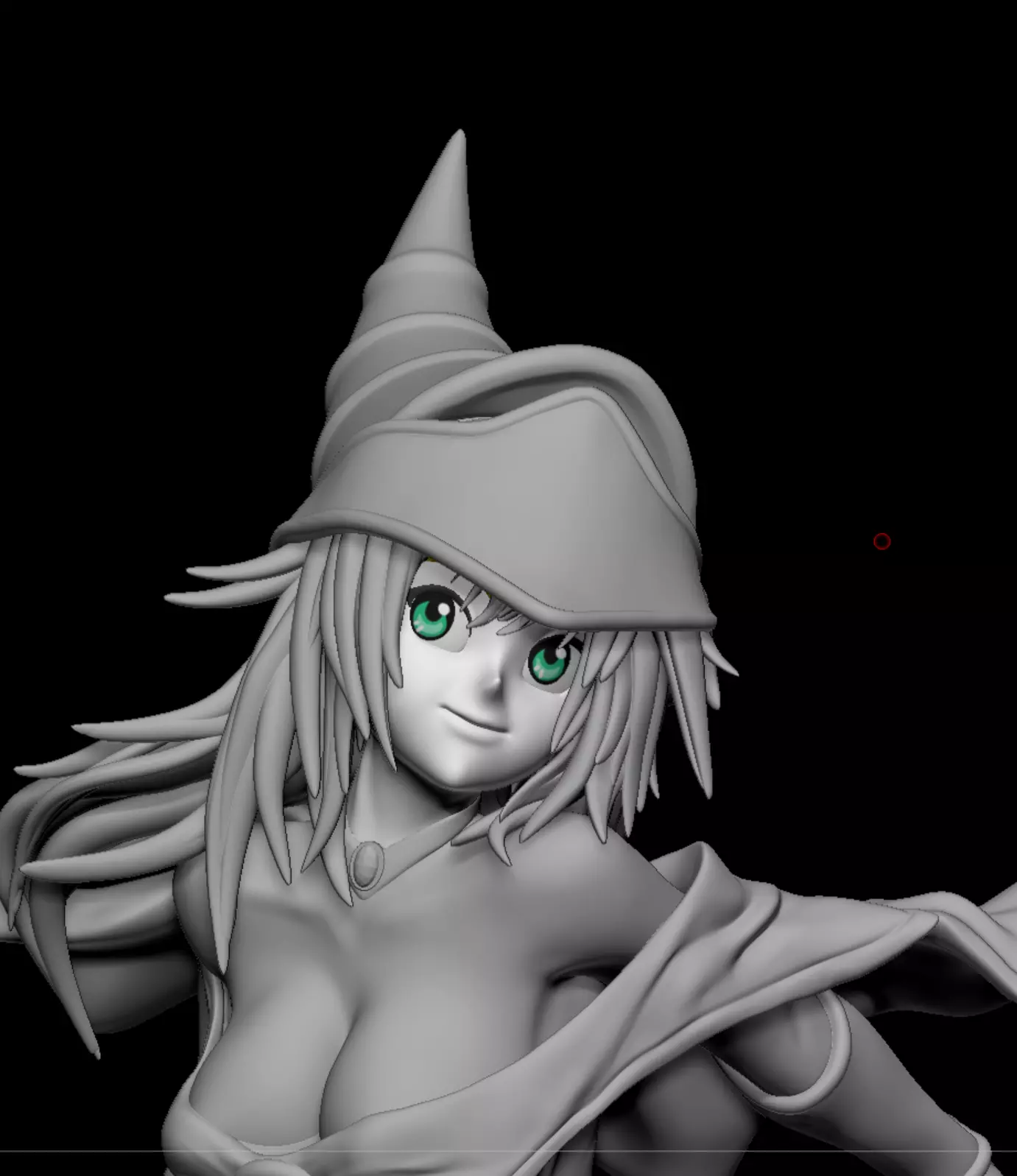 Dark Magician Girl - Yugioh for 3D printing 3D print model_0