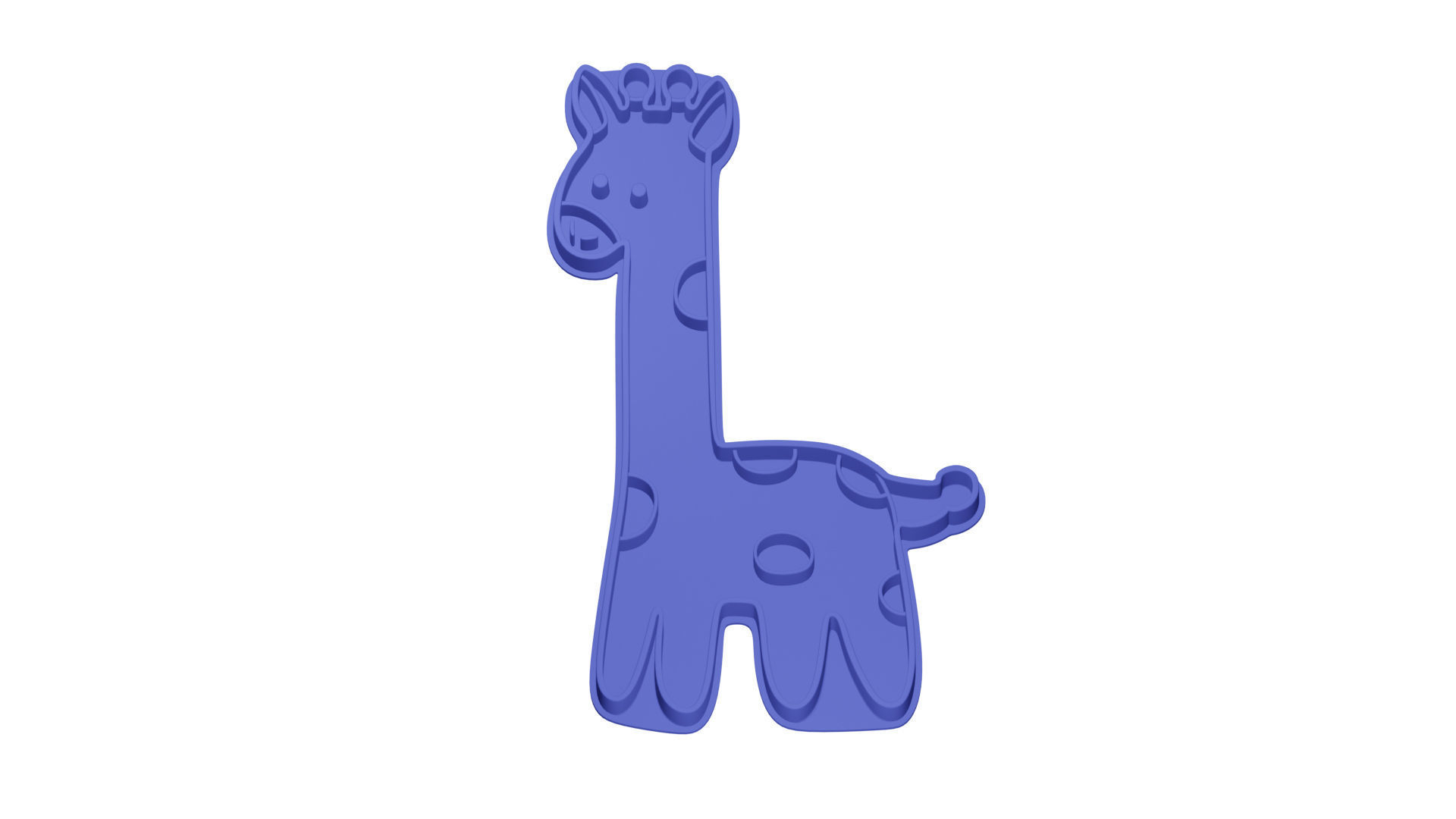 Animals Cookie cutter 3D Model Collection 3D print model_3