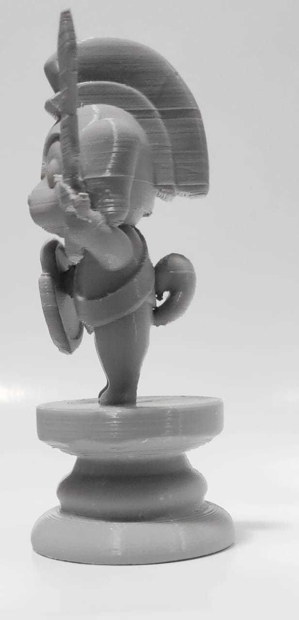 Dog Chess Piece - Pawn 3D print model_5