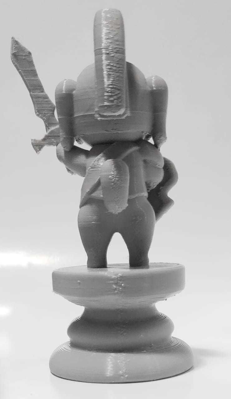 Dog Chess Piece - Pawn 3D print model_6