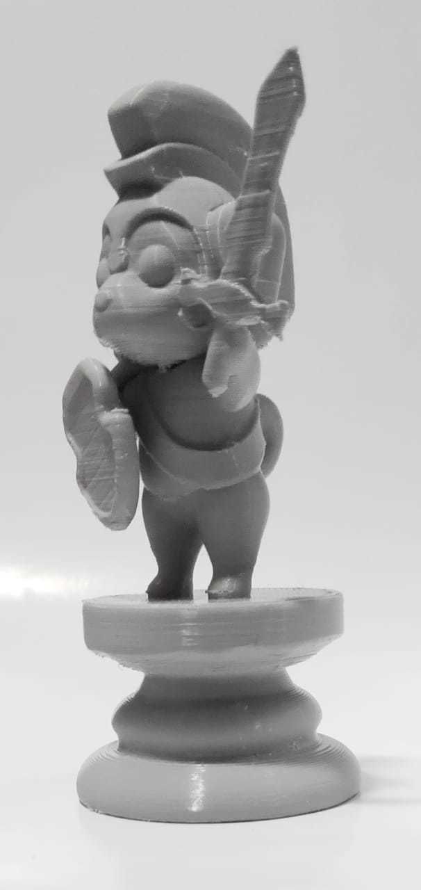 Dog Chess Piece - Pawn 3D print model_10