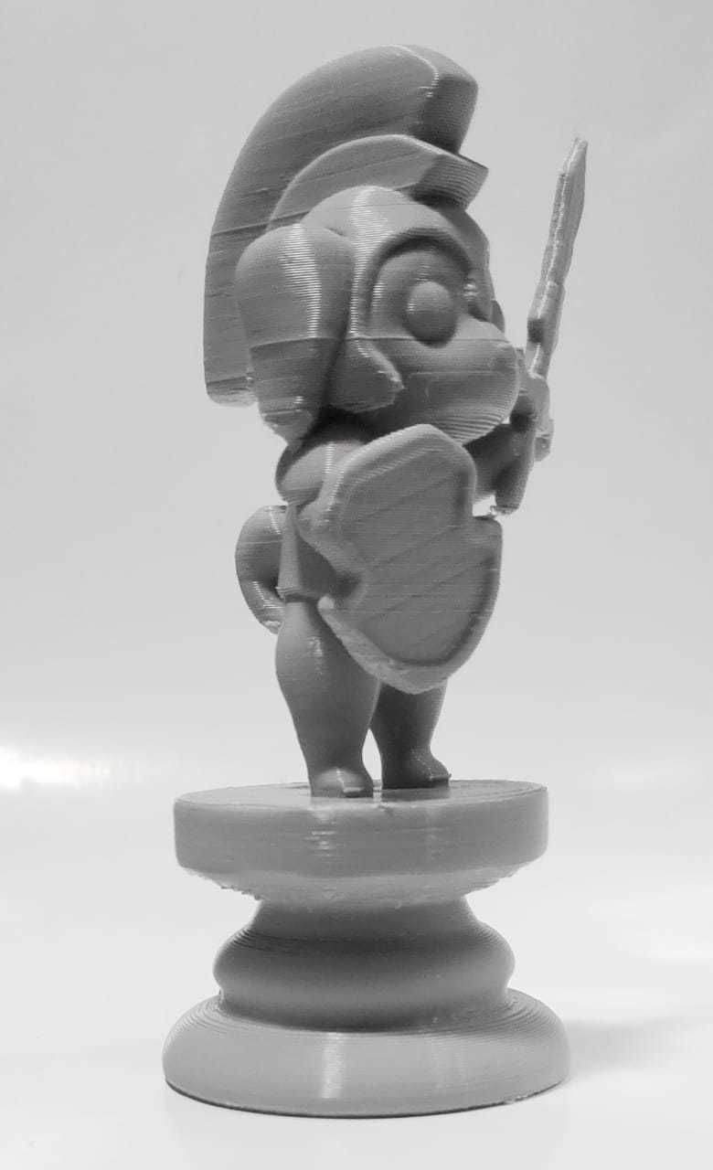 Dog Chess Piece - Pawn 3D print model_11