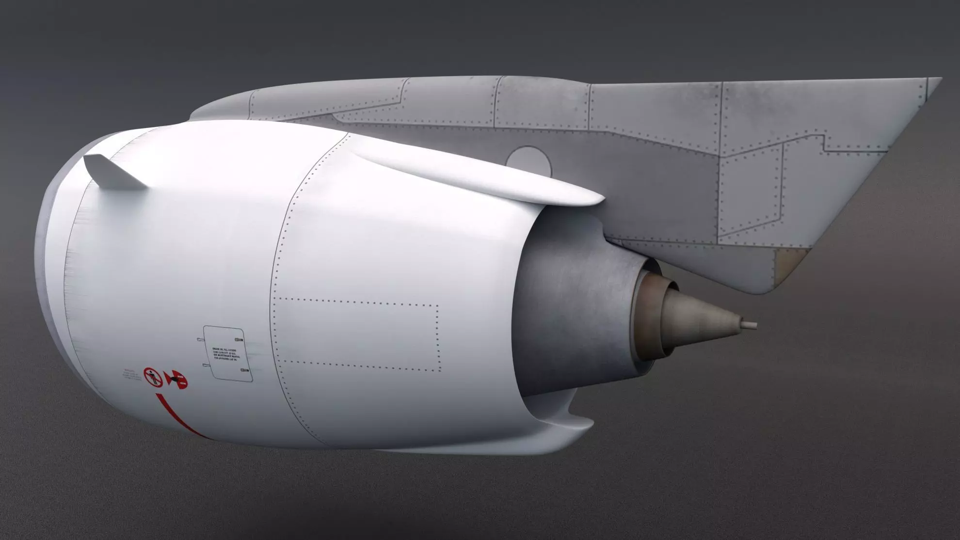 Jet Engine 3D model_0