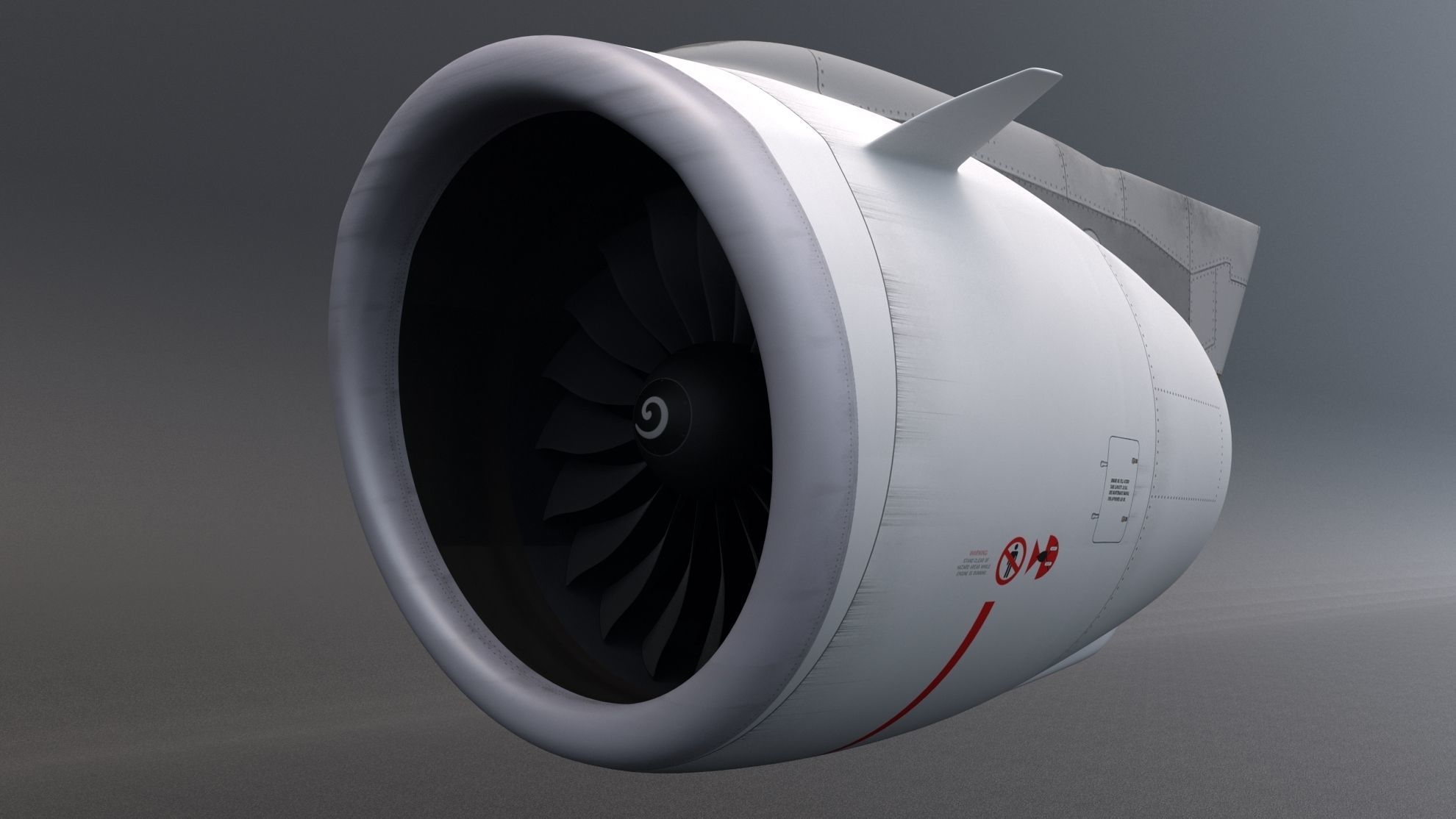 Jet Engine 3D model_1