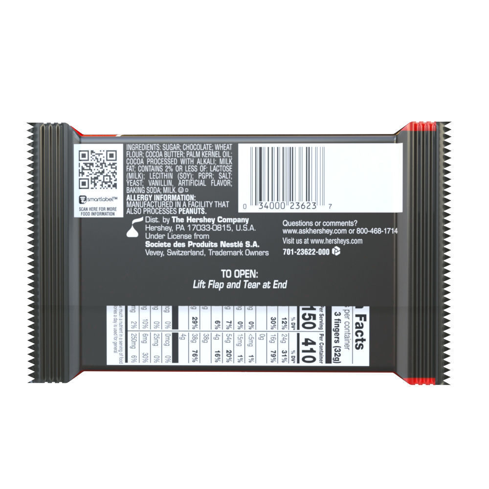 Kit Kat Pack Chocolate Bars 3D model_3