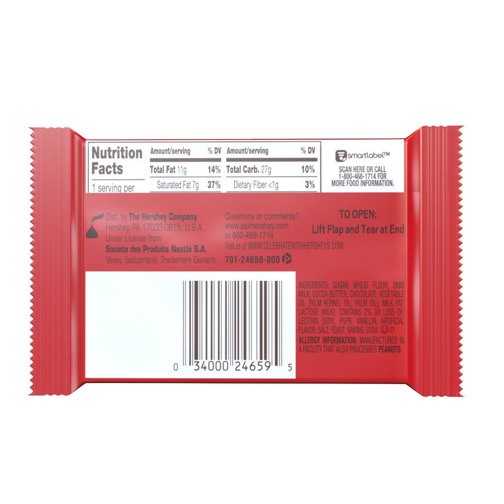 Kit Kat Pack Chocolate Bars 3D model_9