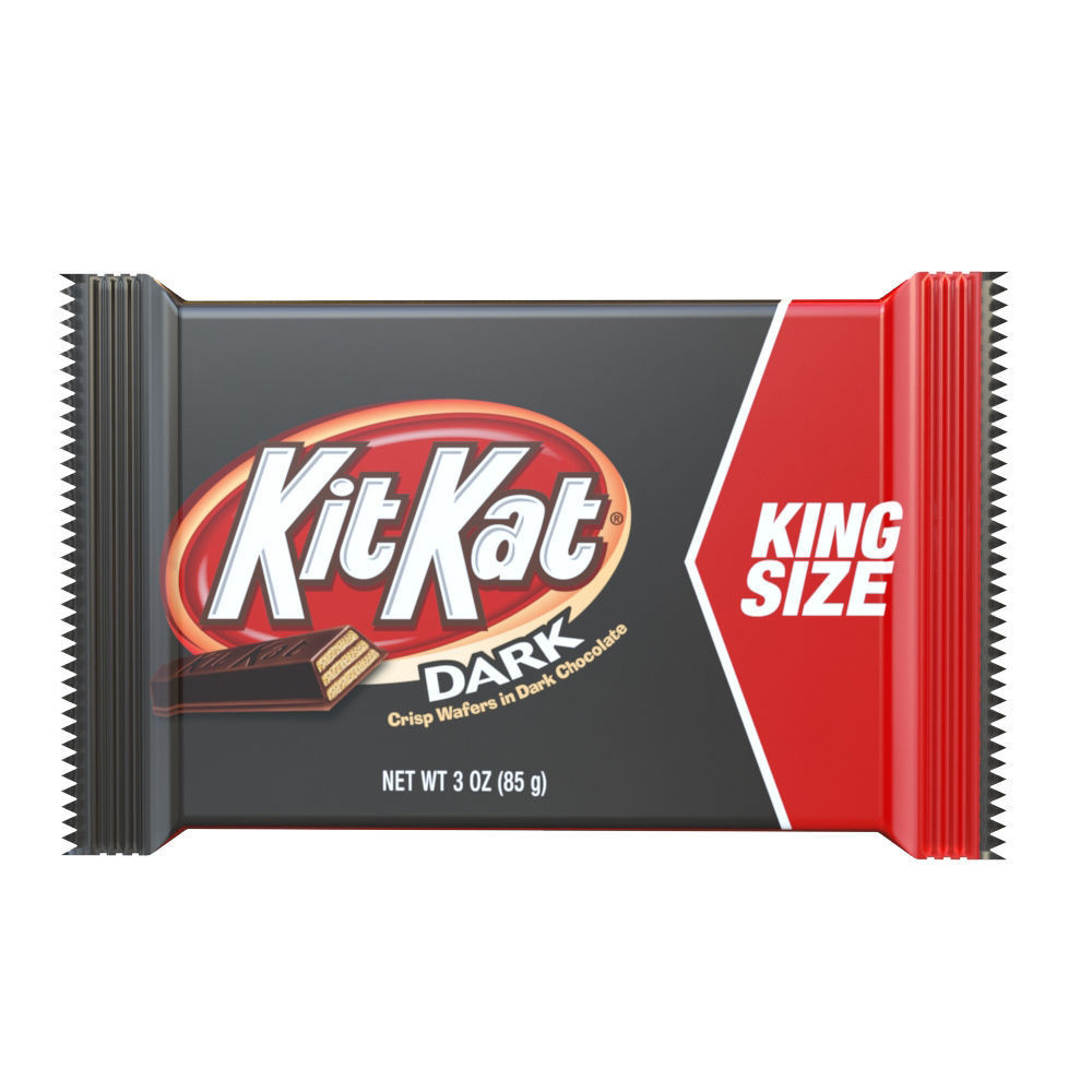 Kit Kat Pack Chocolate Bars 3D model_2