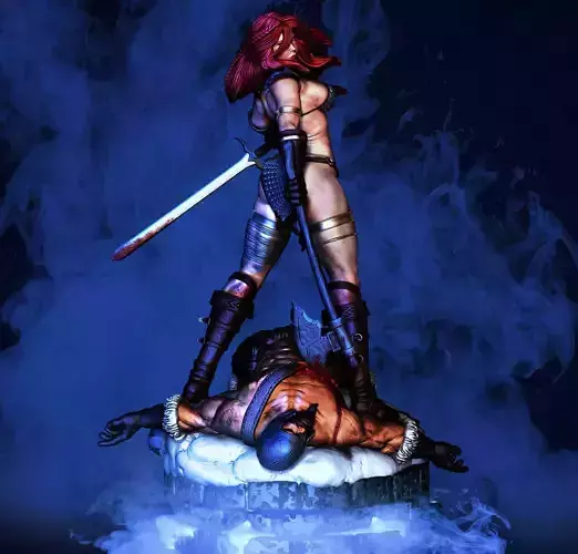 Red Sonja 3D Print