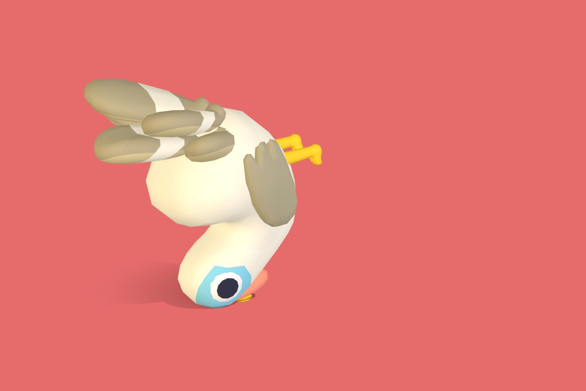 Turkey - Quirky Series Low-poly 3D model_6