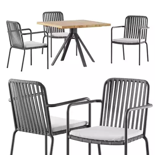skyline design trinity dining set