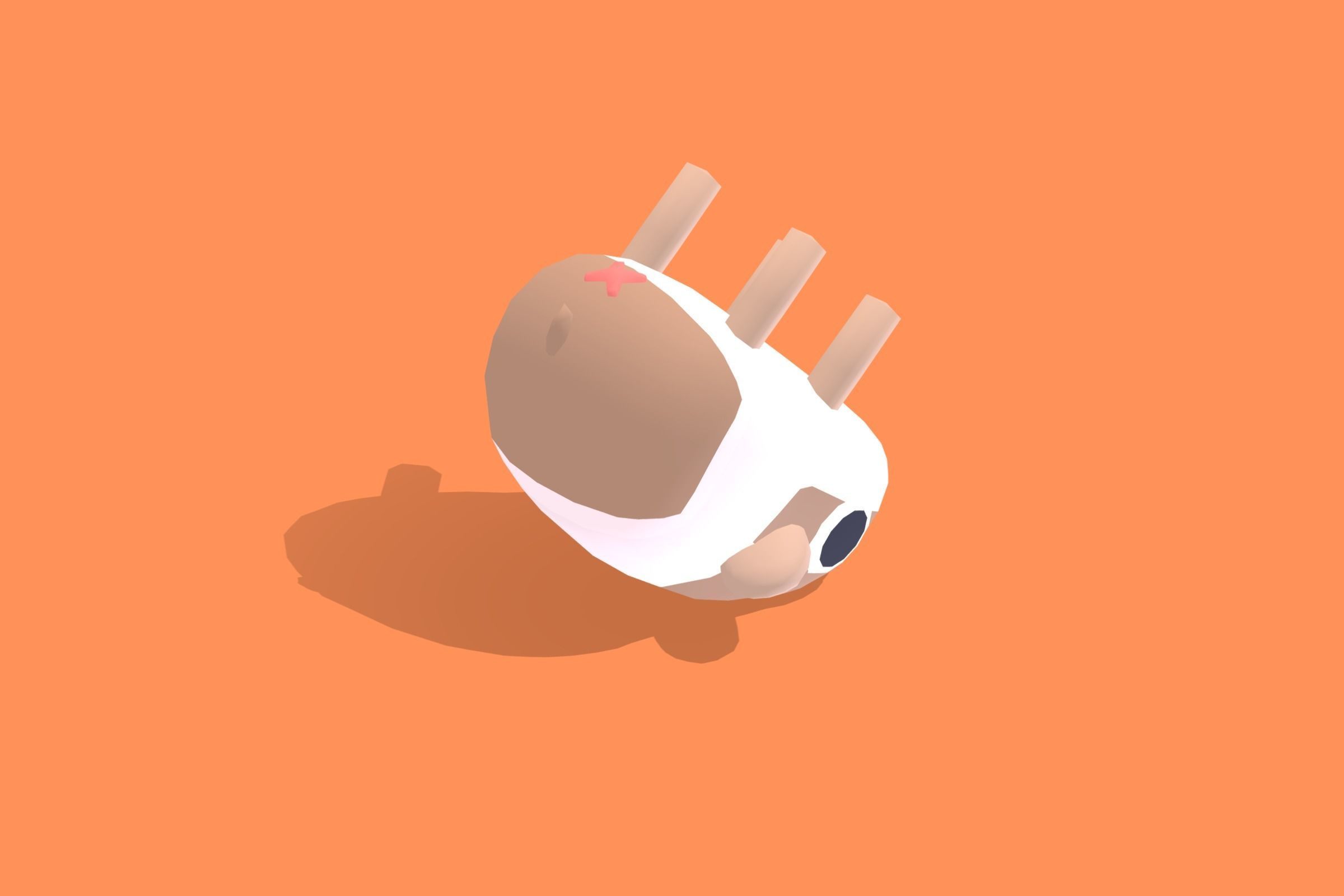 Hamster - Quirky Series Low-poly 3D model_5