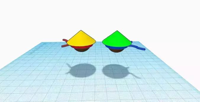 3D Character Model for simple games Low-poly 3D model