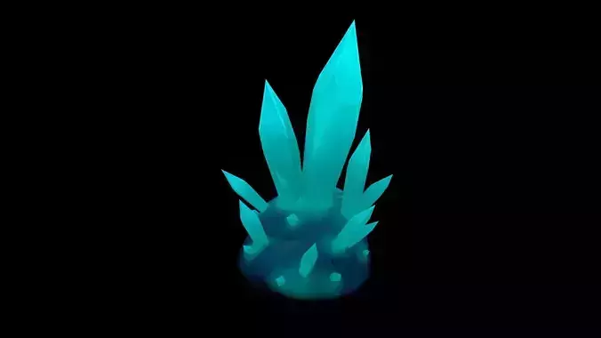 Stylized Crystal Rock