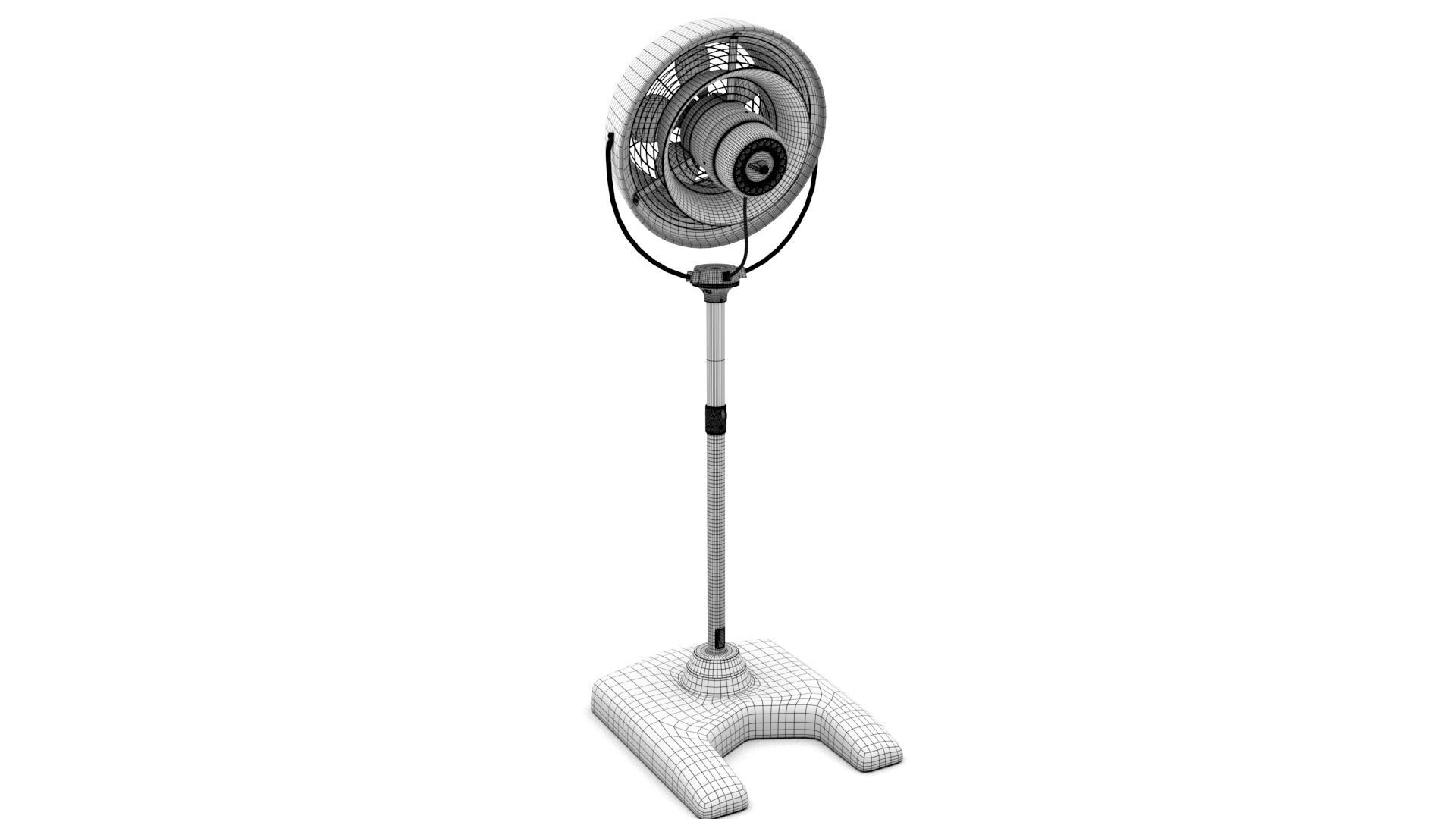 Vornado Fan 3D model_10