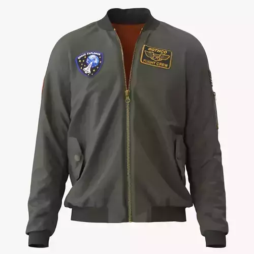 Flight Jacket 3D model