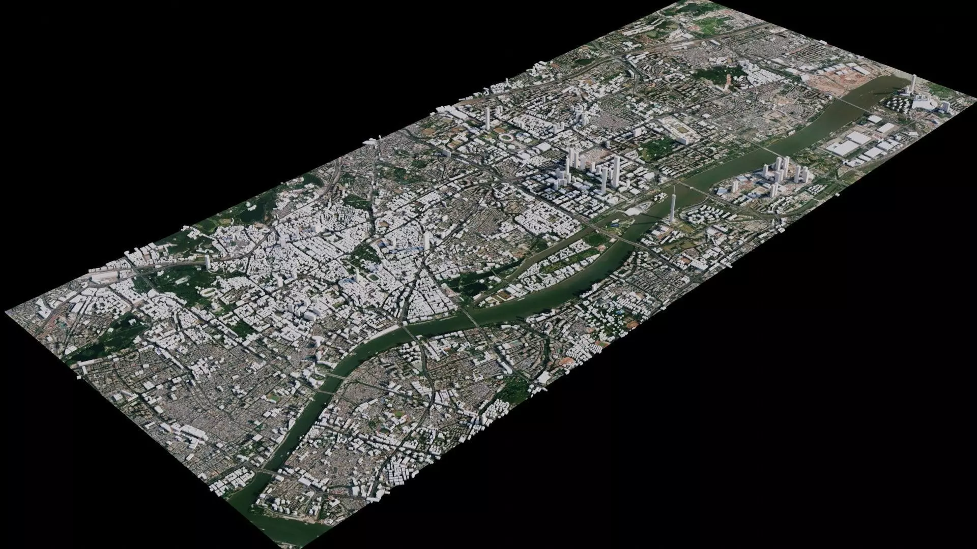 Guangzhou - China 3D model