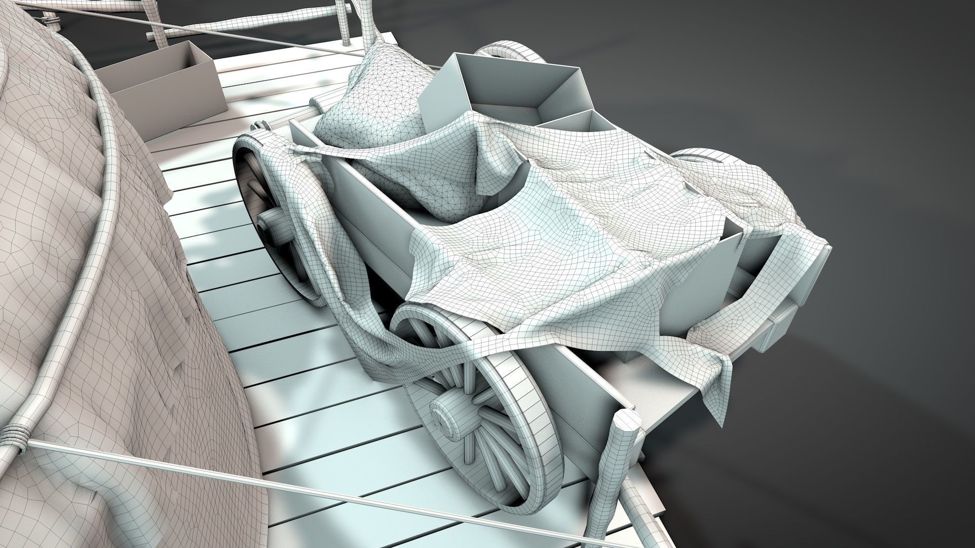 Traditional Turkish Tent 3D model_25