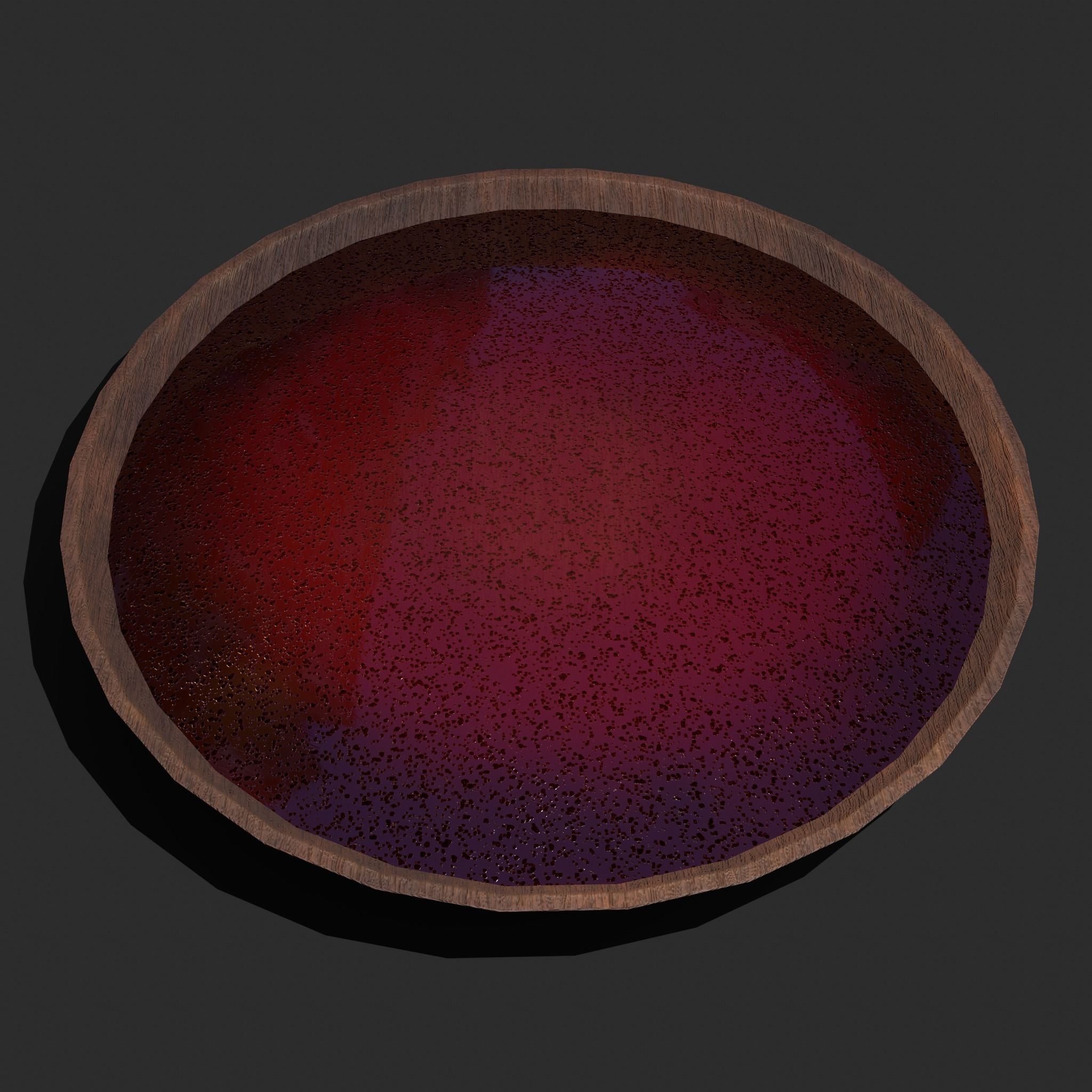 Medieval Style Beef Soup  Low-poly 3D model_14