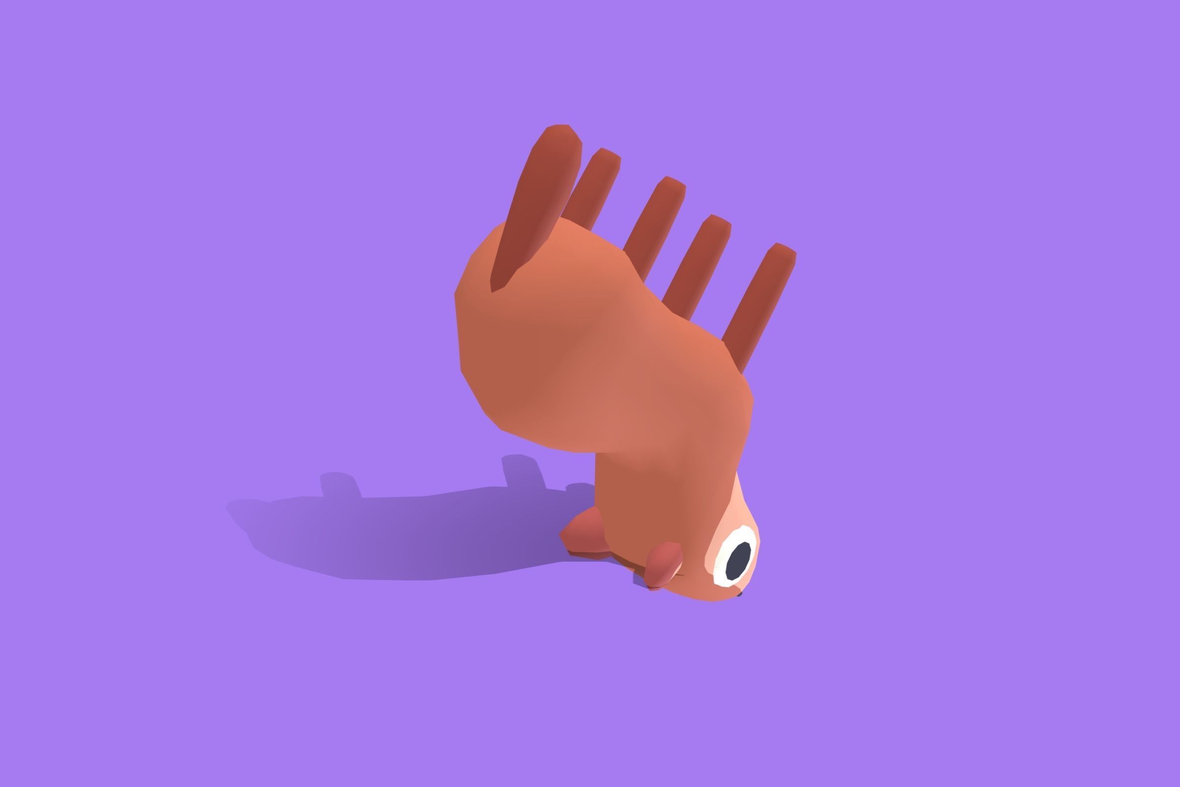 Marten - Quirky Series Low-poly 3D model_4