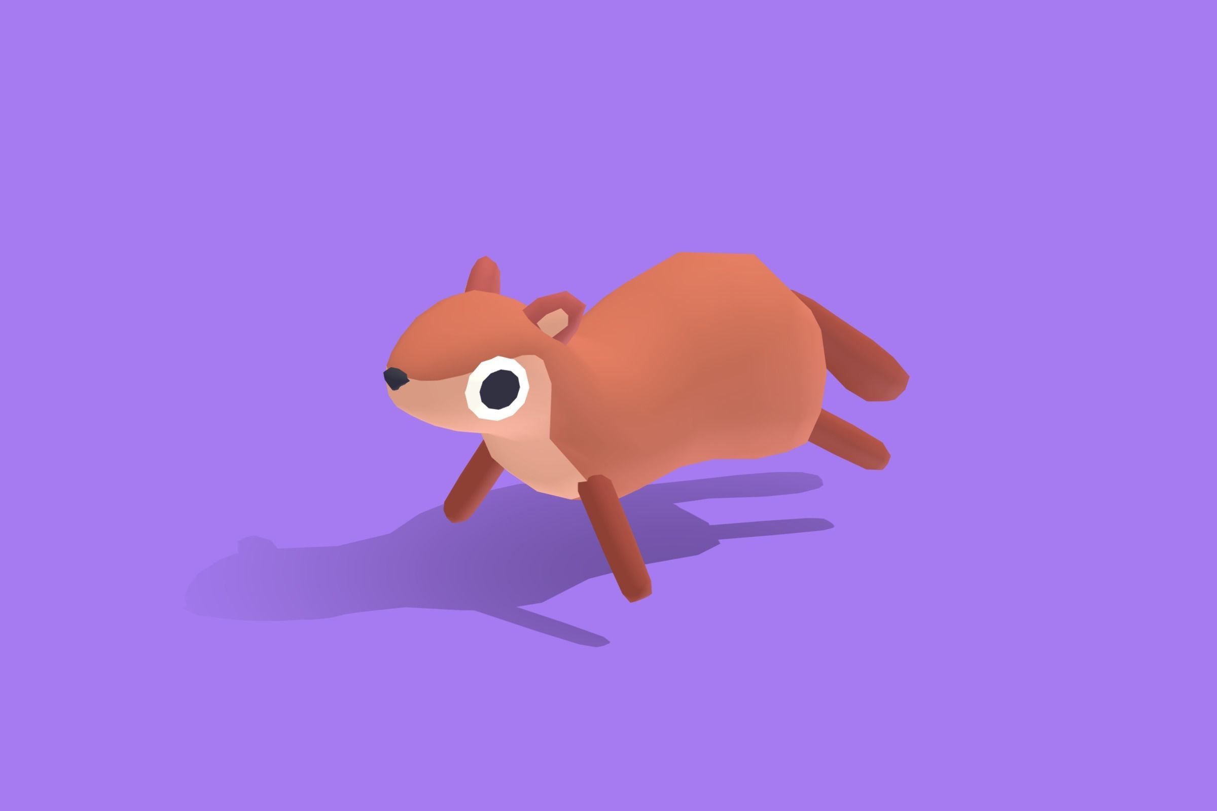 Marten - Quirky Series Low-poly 3D model_3