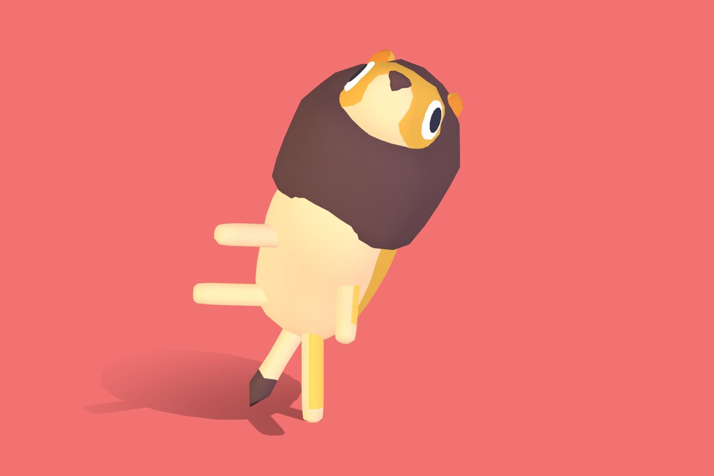 Lion - Quirky Series Low-poly 3D model_7