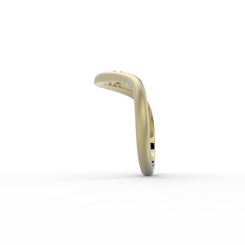 Ring light metal wave movement 3D print model_19