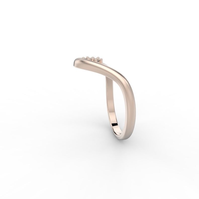 Ring light metal wave movement 3D print model_9