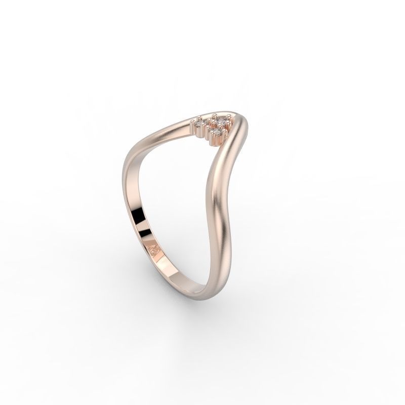 Ring light metal wave movement 3D print model_12