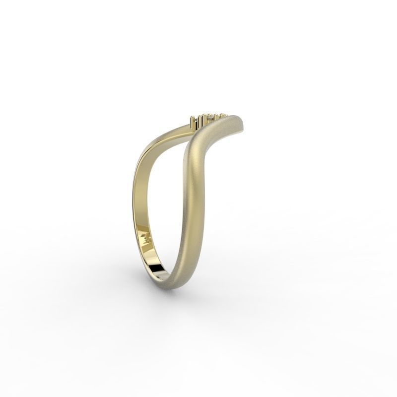 Ring light metal wave movement 3D print model_18