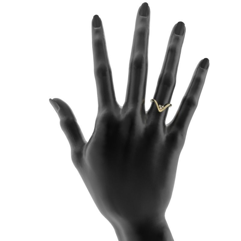 Ring light metal wave movement 3D print model_20