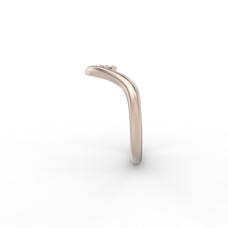 Ring light metal wave movement 3D print model_13