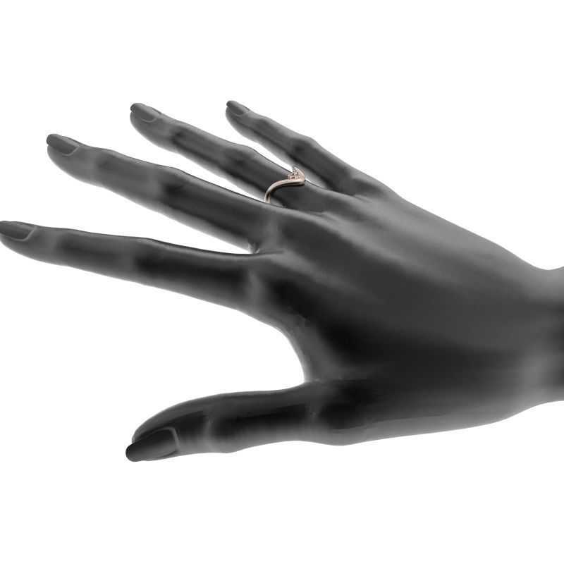 Ring light metal wave movement 3D print model_11