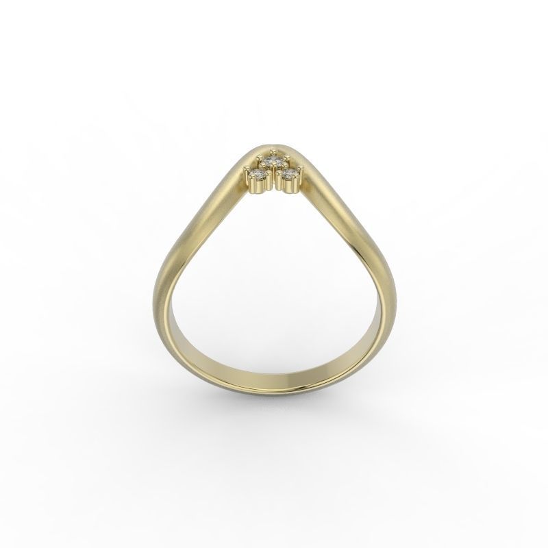 Ring light metal wave movement 3D print model_17