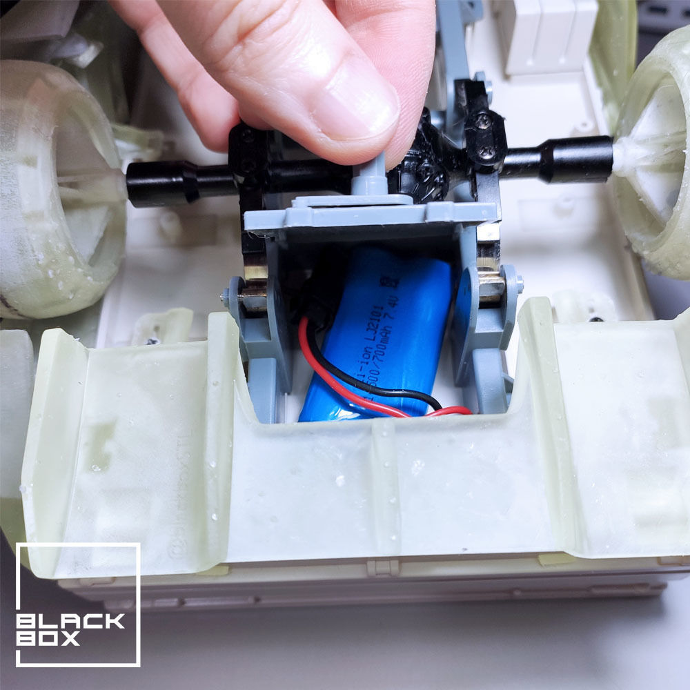 WPL D12 Widebody kit Complete and WING 3D print model_11