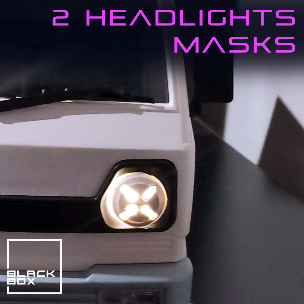 WPL D12 Widebody kit Complete and WING 3D print model_12