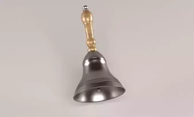 Metal bell 3D model