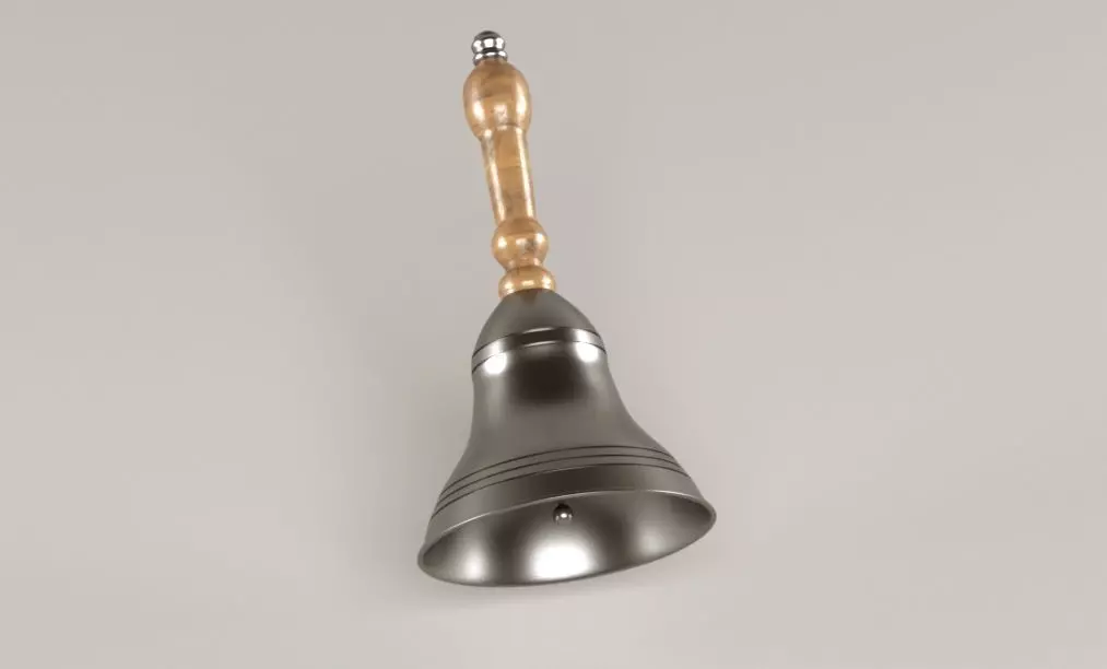 Metal bell 3D model | CGTrader