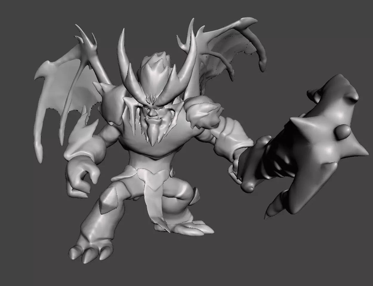 Dragonslayer Trundle 3D Model 3D print model_0