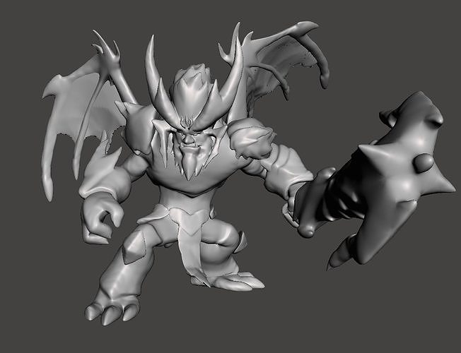 Dragonslayer Trundle 3D Model 3D print model