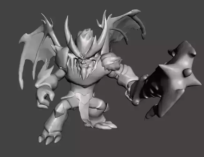 Dragonslayer Trundle 3D Model 3D print model