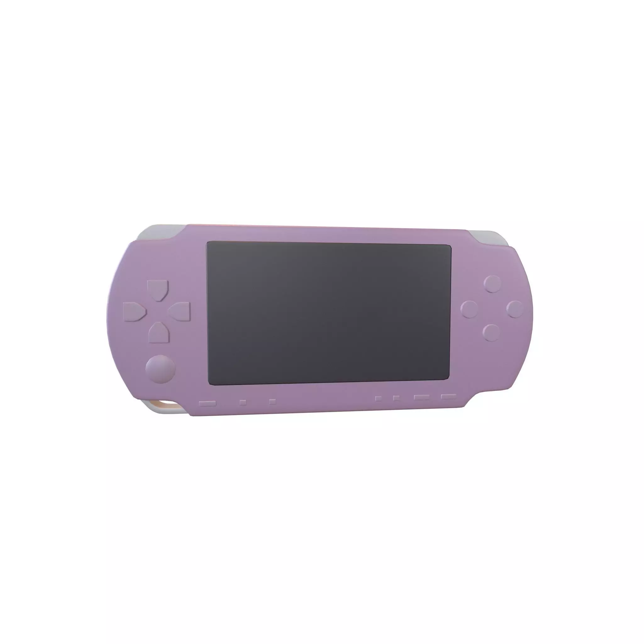 Cartoon PSP v1 007 Low-poly 3D model_0